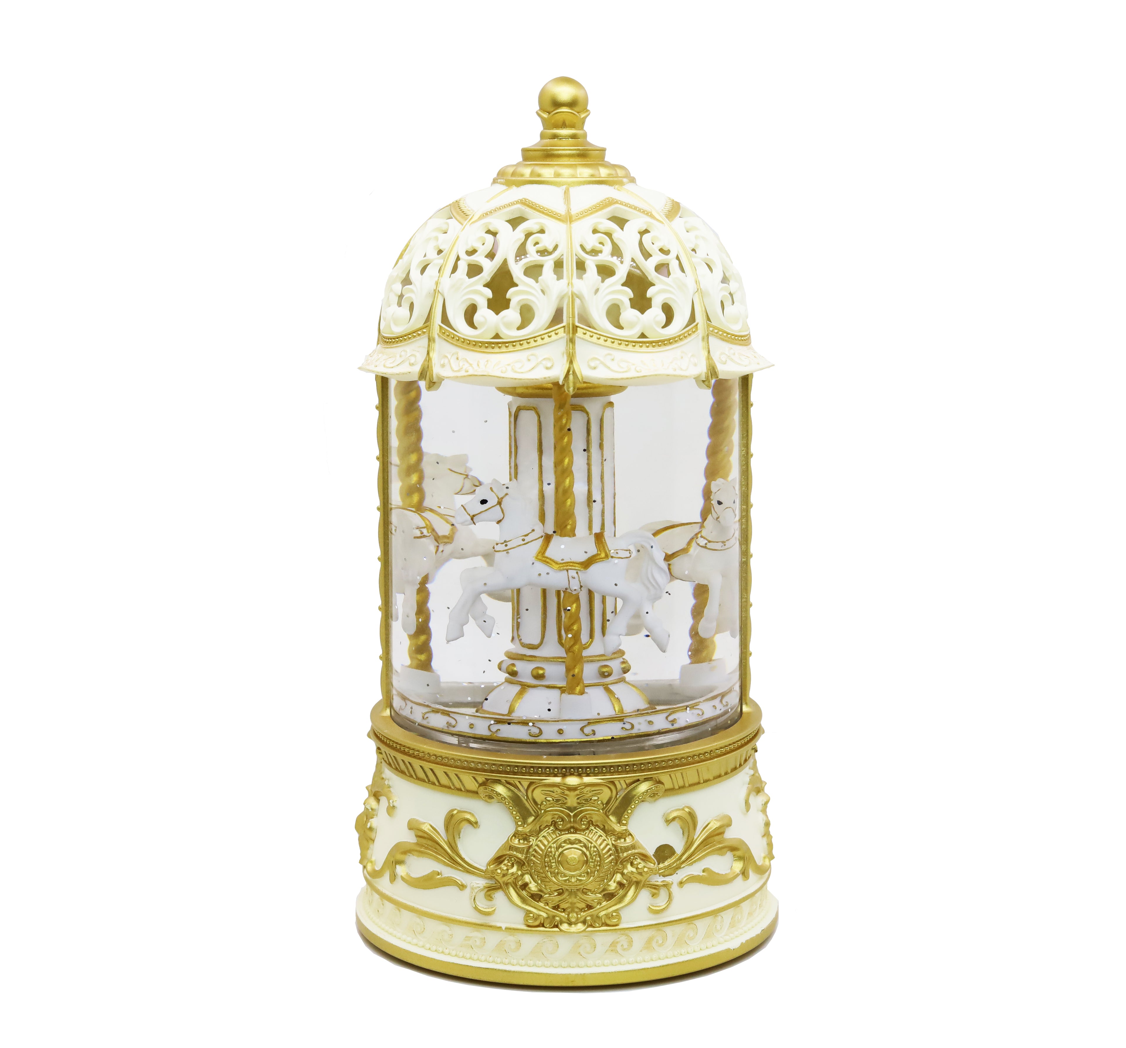 Carousel Water Lantern Music Box
