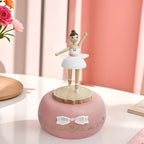 Personalized Ballet Girl Music Box – Engrave Name Dancing Gift – Christmas Gift