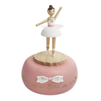Personalized Ballet Girl Music Box – Engrave Name Dancing Gift – Christmas Gift