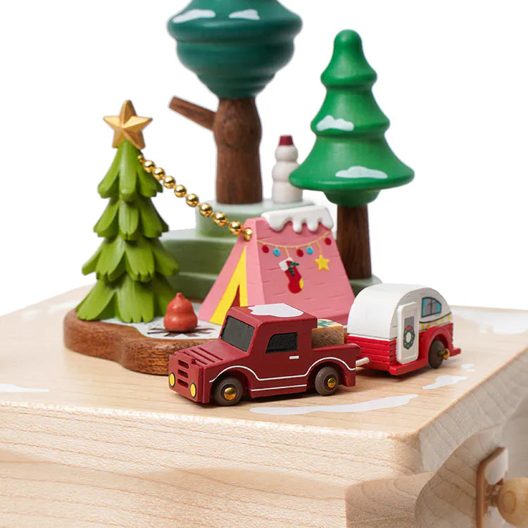 Christmas Camping Music Box