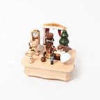 Christmas gift Nutcracker ballet rotating music box