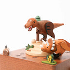Jurassic Park Dinosaur Tyrannosaurus Rotating Music Box