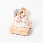 Ballerina girl spinning music box