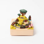 Spring Scenery Rotating Train Music Box LooveGift