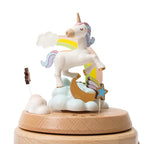 Rainbow Unicorn Night Light Music Box