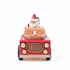 Santa Claus Antique Car Music Box