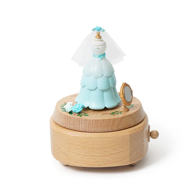 Wedding Gift Bride-to-be Wedding Dress Glowing Music Box Voice-activated Night Light